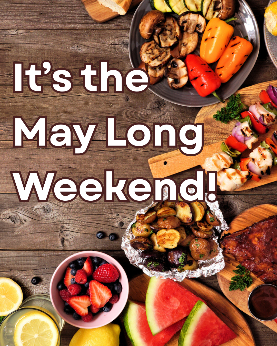 It's all about fun, food, friends, & family!