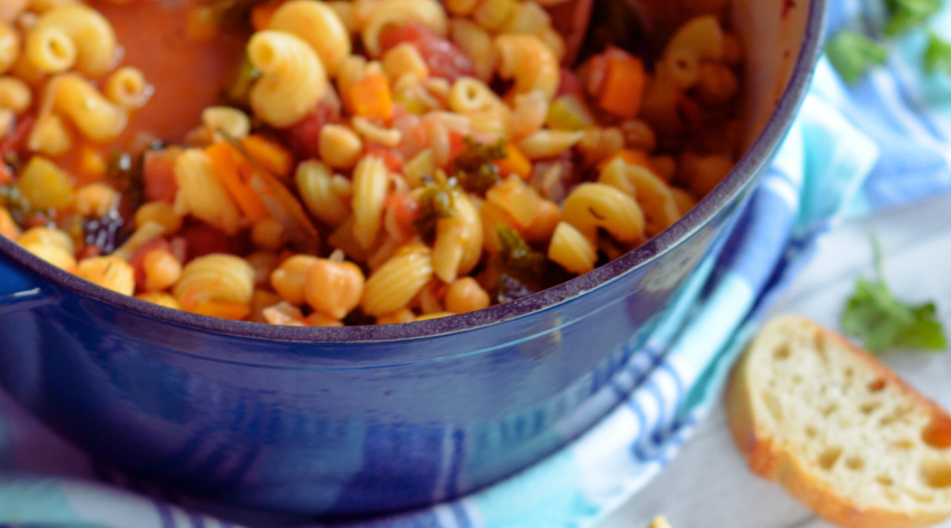 NYT Cooking’s Pasta e Ceci (Italian Pasta & Chickpea Stew)