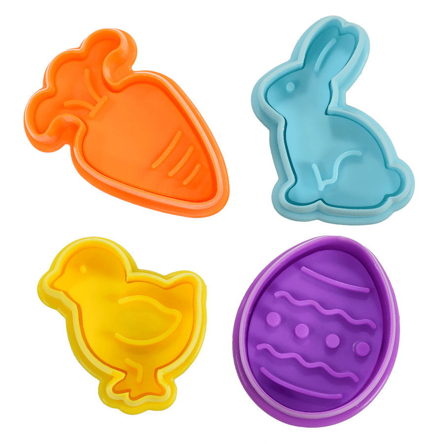 R&M Easter Pastry & Cookie Stampers Set/4
