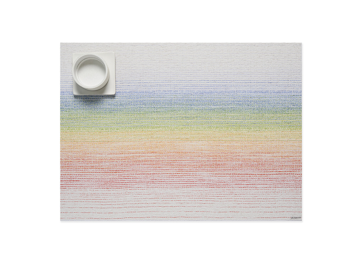Chilewich Table Mats - Ombre / Rainbow