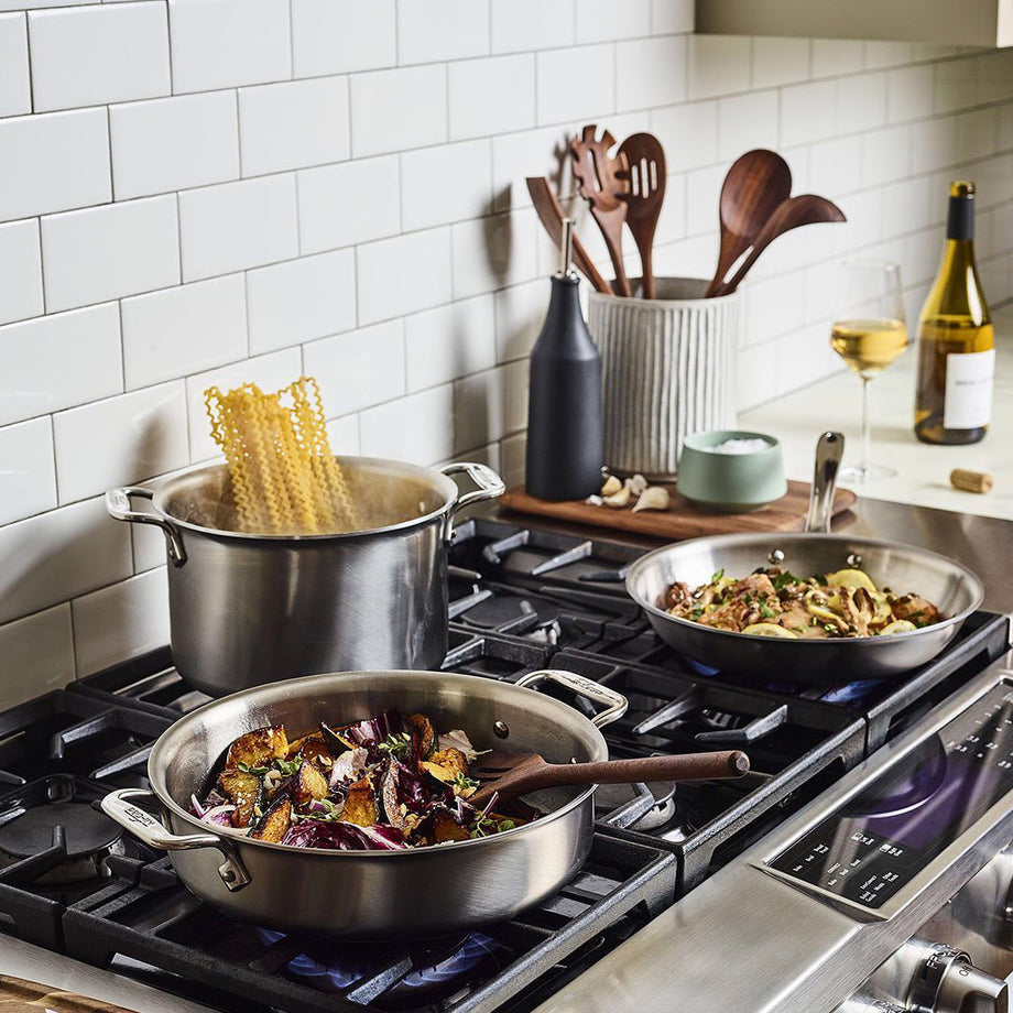 All-Clad D3 Curated & Brushed 10 piece Set