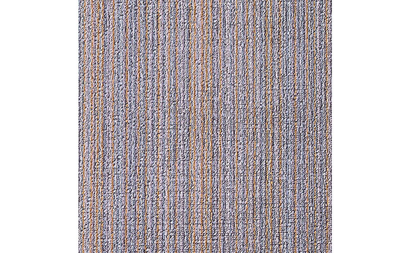 Chilewich Indoor Outdoor Shag Doormat - Skinny Stripe / Periwinkle / 18x28"