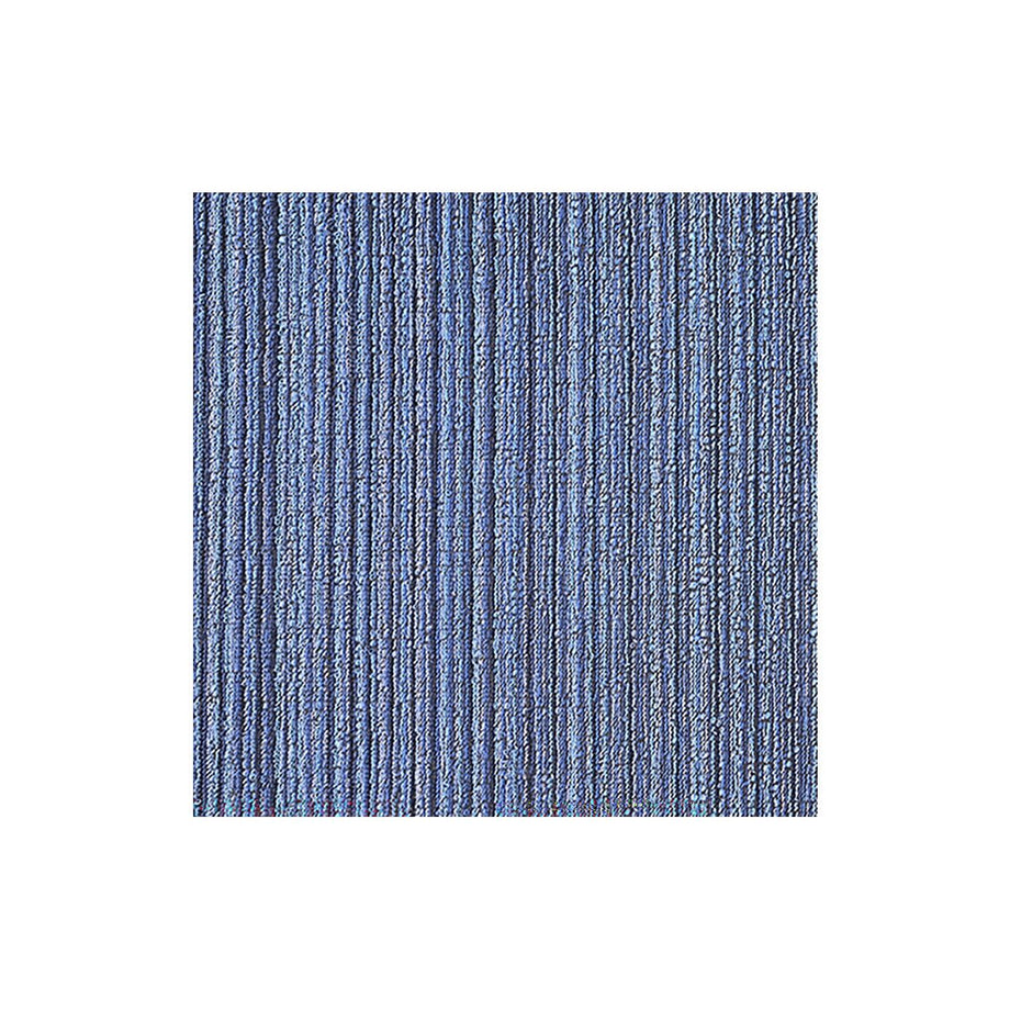 Chilewich Indoor Outdoor Shag Doormat - Skinny Stripe / Ocean / 18x28"