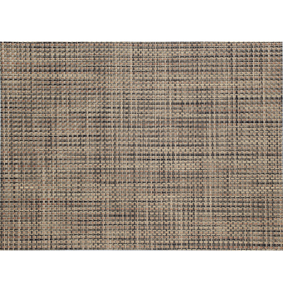 Chilewich Table Mats – Basketweave / Rectangle / Bark - 14" x 19"