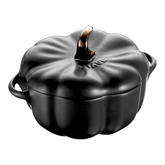 STAUB Pumpkin Cocotte / Ceramic  0.5L - Black