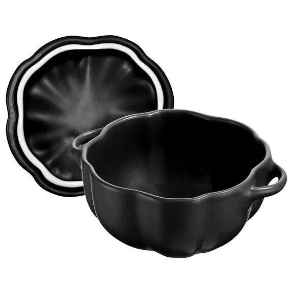 STAUB Pumpkin Cocotte / Ceramic  0.5L - Black