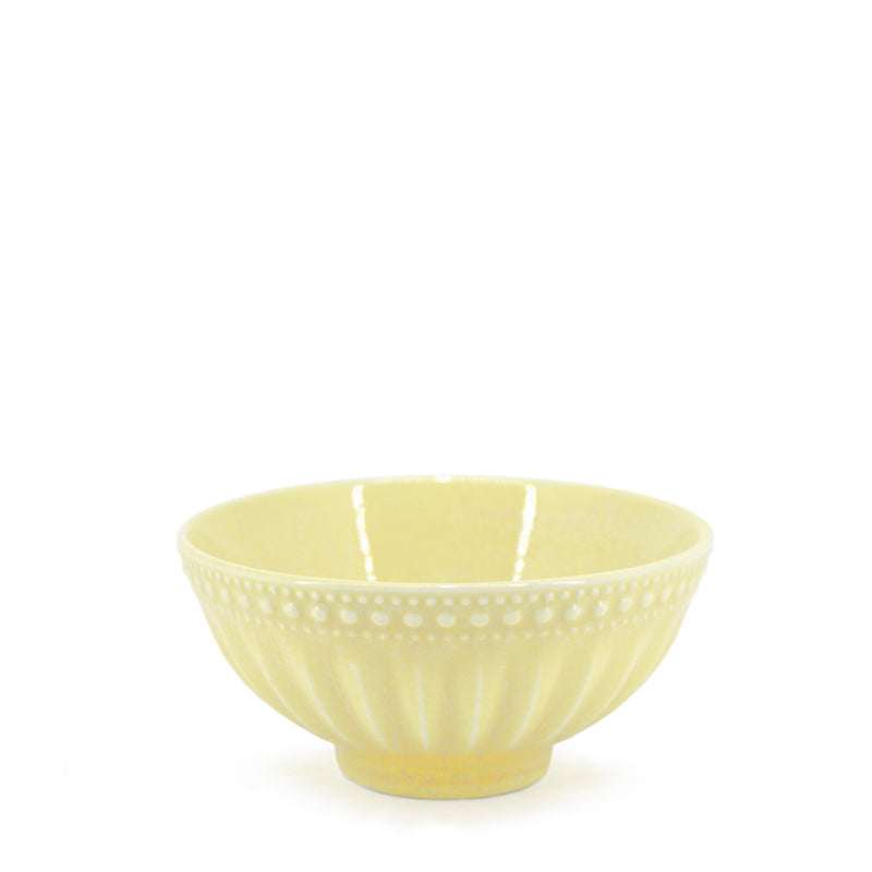 BIA FRENCH LACE Reactive Bowl Yellow