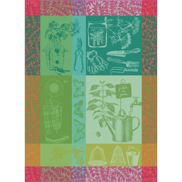 Garnier-Thiebaut Tea Towels - Mon Petit Jardin
