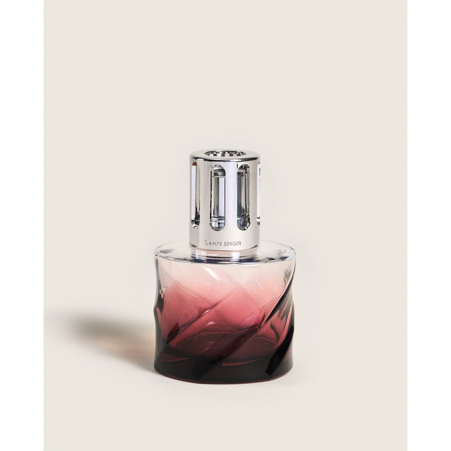 Coffret cadeau lampe spirale Maison Berger Grenat - Thé blanc pur / 250 ml