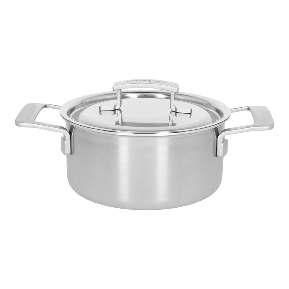 DEMEYERE Industry 5 2.2 L 18/10 Stainless Steel Stew Pot With Lid