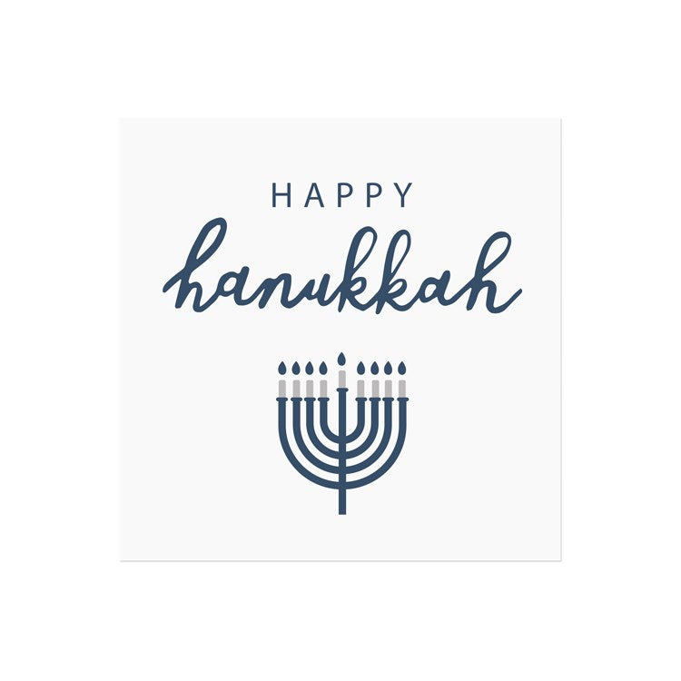 Harman Happy Hanukkah Printed Lunch Napkin 20Pk - Multi