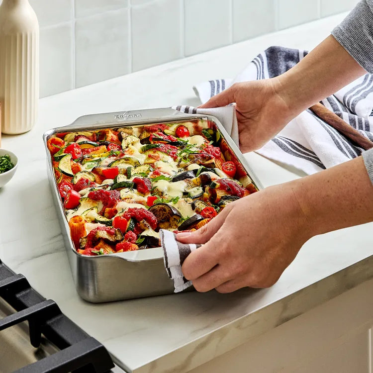 All-Clad Stainless Steel Rectangular Baking Pan – 9 × 13"