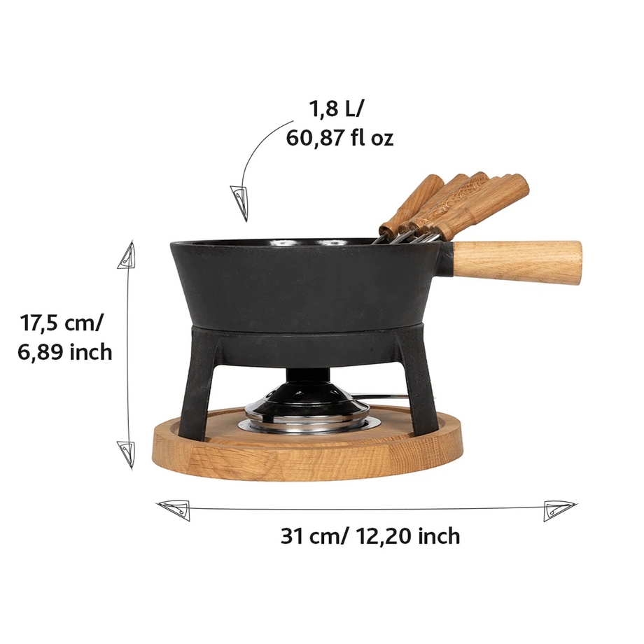 Service à fondue Boska Pro - grand - 1.8L