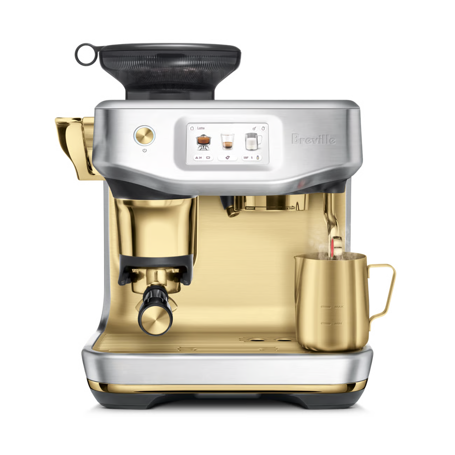 Breville the Barista Express® Impress - Brushed Stainless Steel Brass