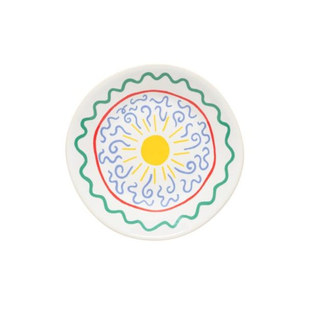 Costa Nova Summer Bliss Appetizer Plate Sun