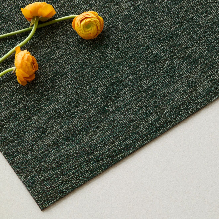 Chilewich Indoor Outdoor Shag Doormat - Heathered / Rectangle / Ivy / 24x36"