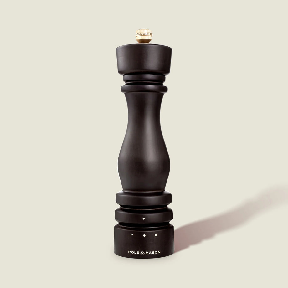 Cole & Mason London Chocolate Wood  Salt Mill - 22 cm / 8"