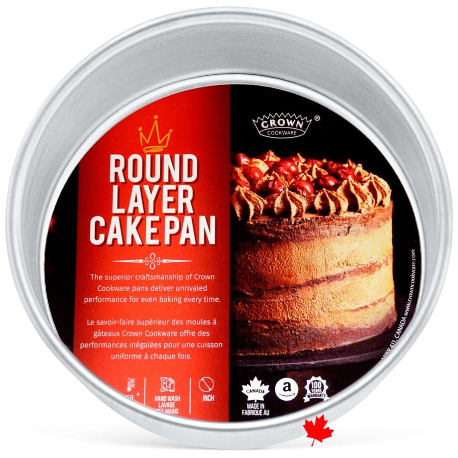 Crown Cookware Round Layer Cake Pan - 8" x 3"