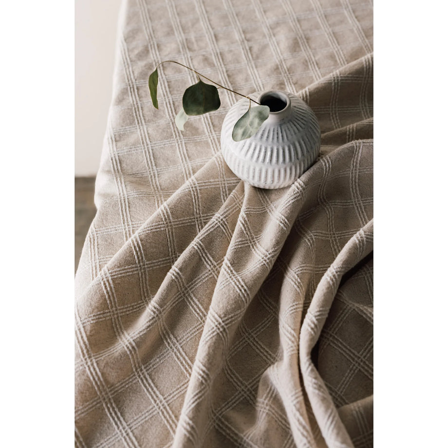 Danica Heirloom Cotton Tablecloth - Pearla / 60x90"