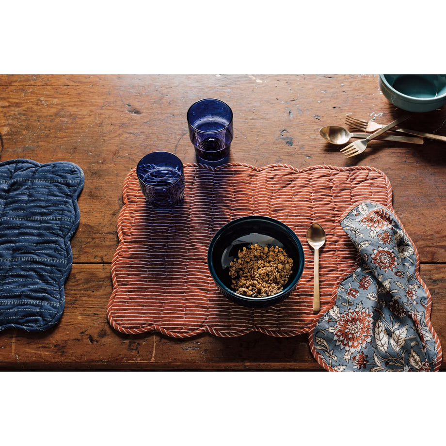 Danica Heirloom - Cobalt Stacked Juice Tumbler 13oz