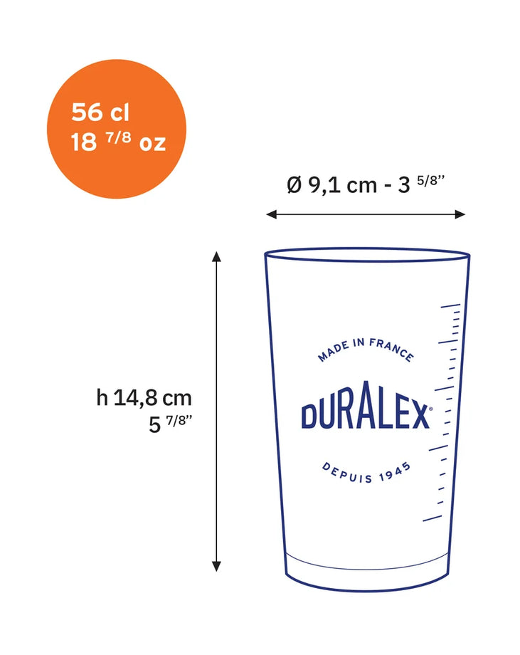 Verre doseur Duralex Precisio - 560 ml