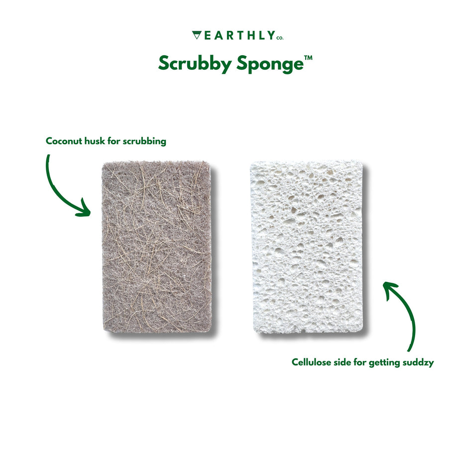 EARTHLY Co. Scrubby Sponge