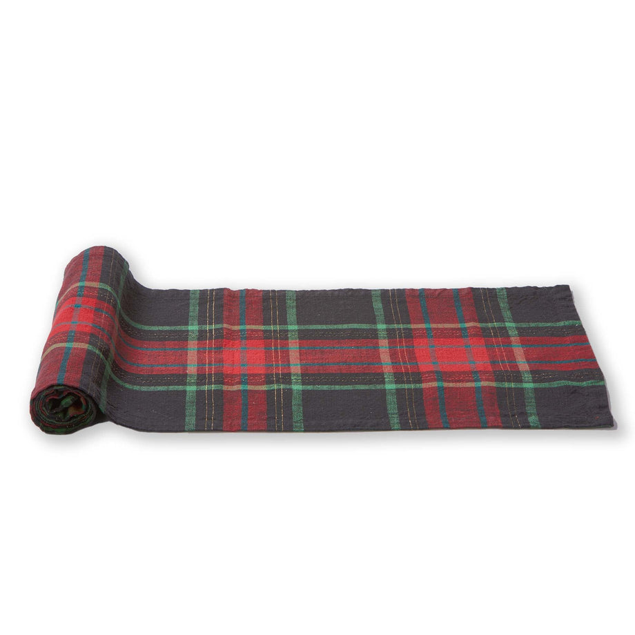TAG Christmas Plaid Runner - Red Multi