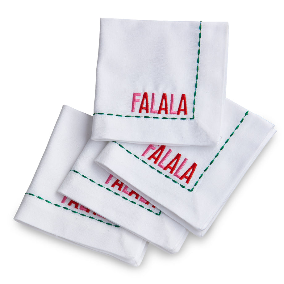 TAG Cocktail Napkins Set of 4 - Falala