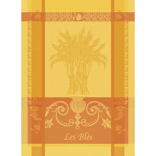 Garnier-Thiebaut Kitchen Towel - Les Blés Saffron