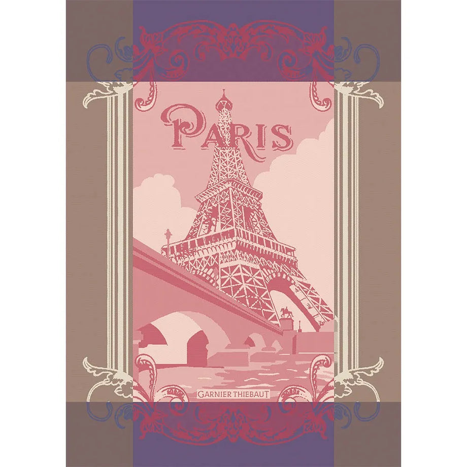 Garnier-Thiebaut Kitchen Towel - Paris Seine Bordeaux