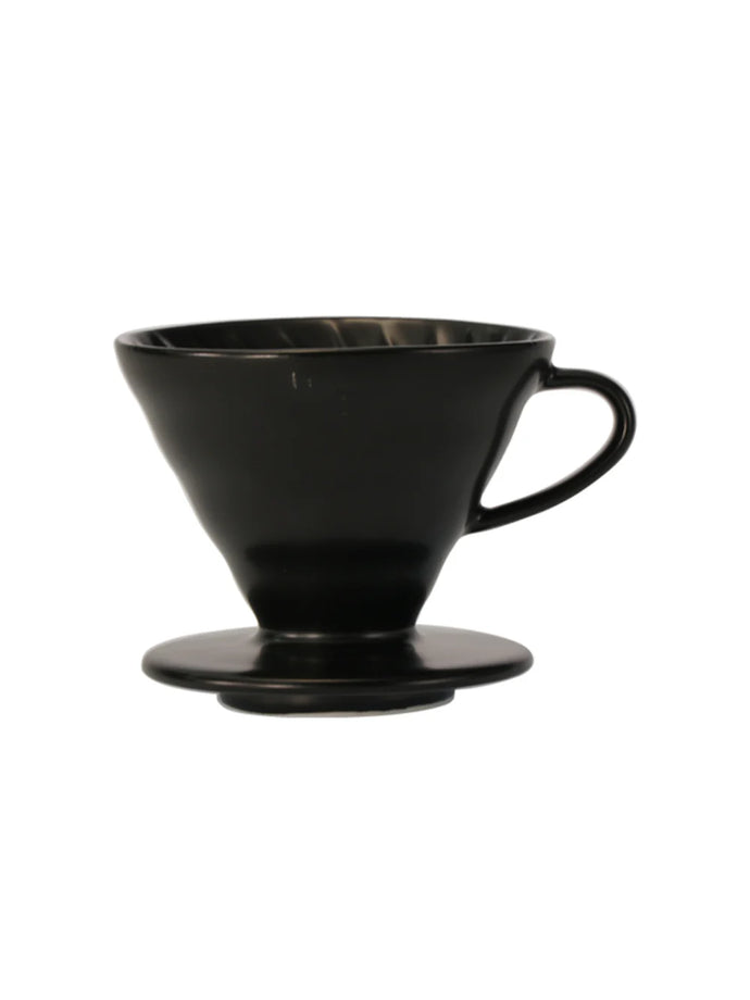 Hario V60-02 Ceramic Brew Dripper - Matte Black