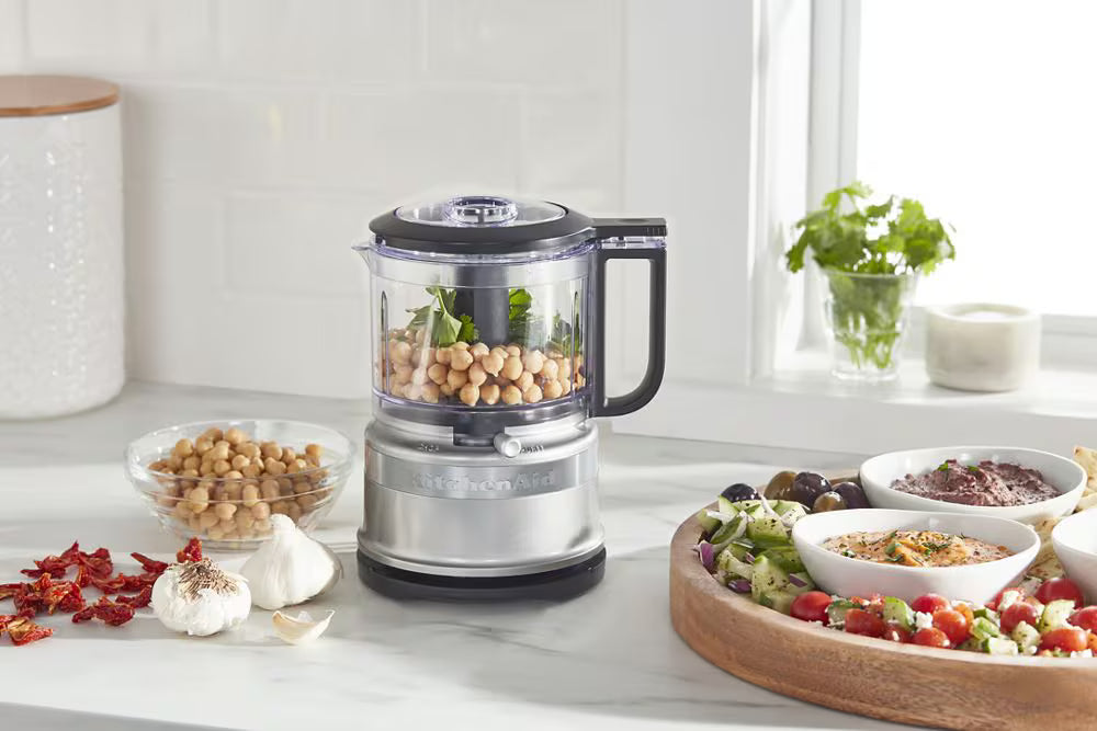 KitchenAid® 3.5 Cup Mini Food Processor - Contour Silver