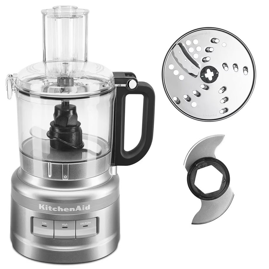 KitchenAid® 7 Cup Food Processor - Contour Silver