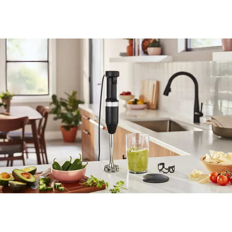 KitchenAid® Variable Speed Corded Hand Blender - Black Matte