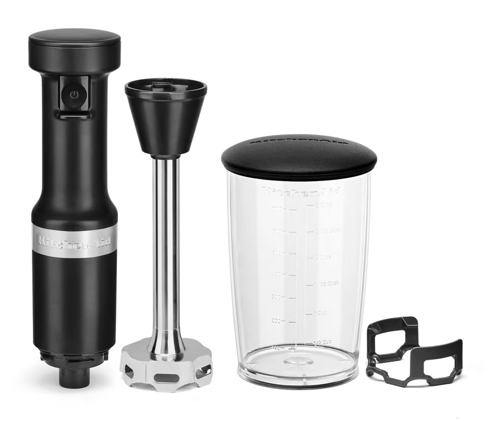 KitchenAid Variable Speed Corded Hand Blender - Black Matte