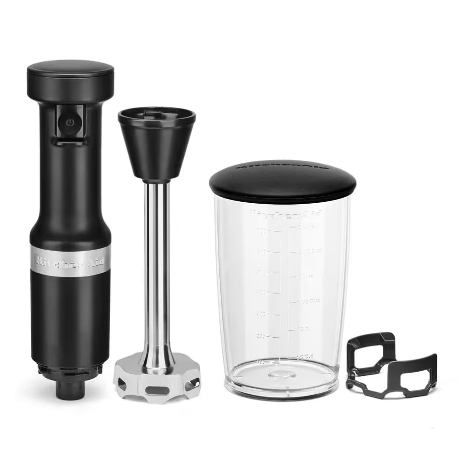 KitchenAid® Variable Speed Corded Hand Blender - Black Matte