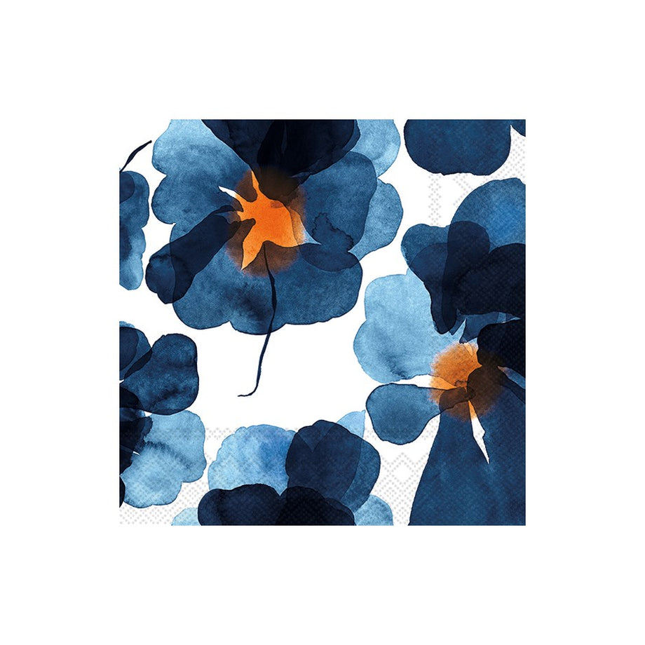 Marimekko Paper Lunch Napkin - VALSSI Blue