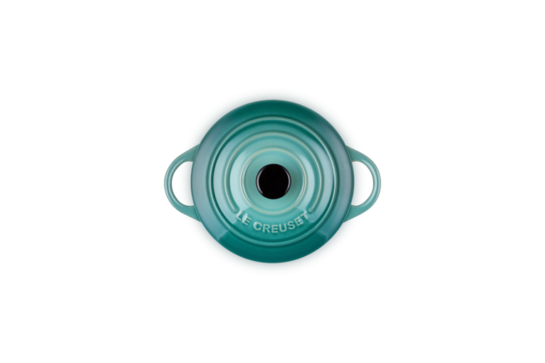Le Creuset 0.25L Mini Round Cocotte - Bleu Riviera