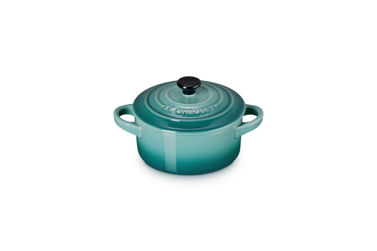 Le Creuset 0.25L Mini Round Cocotte - Bleu Riviera