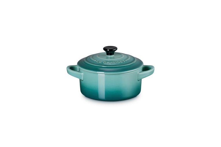 Le Creuset 0.25L Mini Round Cocotte - Bleu Riviera