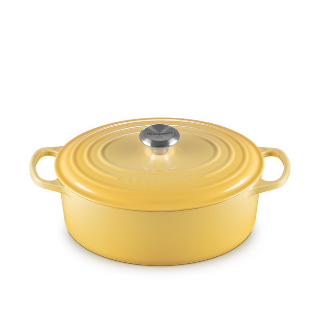 Le Creuset 4.7L Oval Dutch Oven - Camomille