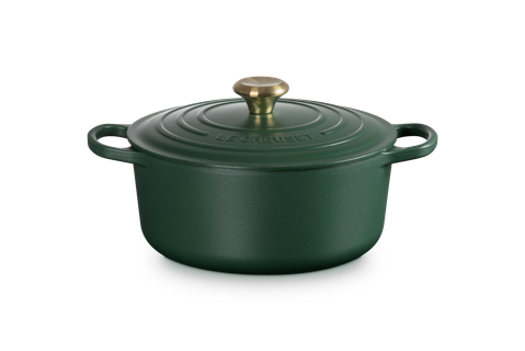 Le Creuset 5.3L Signature Round Dutch Oven - Forêt