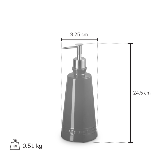Le Creuset Signature 580ml Soap Dispenser - White