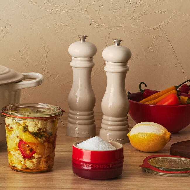 Le Creuset 20cm Pepper Mill - Meringue