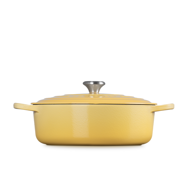 Le Creuset 6.2L Shallow Round Dutch Oven - Camomille