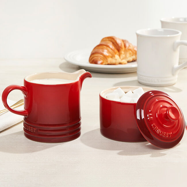 Coffret Crème & Sucre Le Creuset - Cerise
