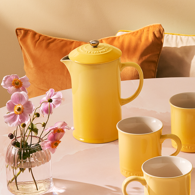 Le Creuset French Press - Camomille