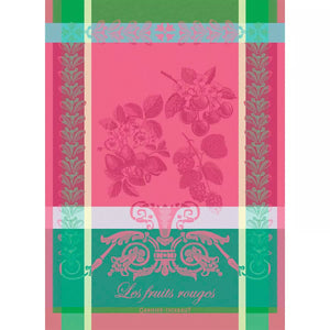Garnier-Thiebaut Kitchen Towel - Les Fruits Rouges Framboise