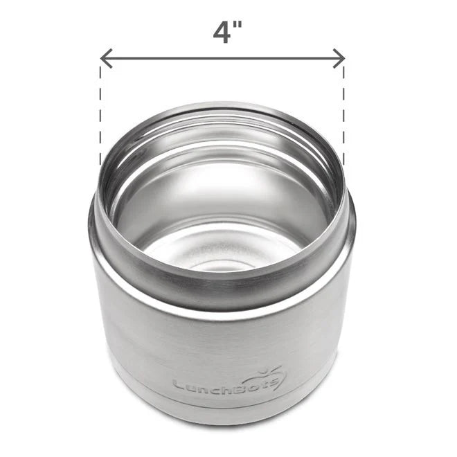 Lunchbots Wide Thermal Food Container 12oz - Pink