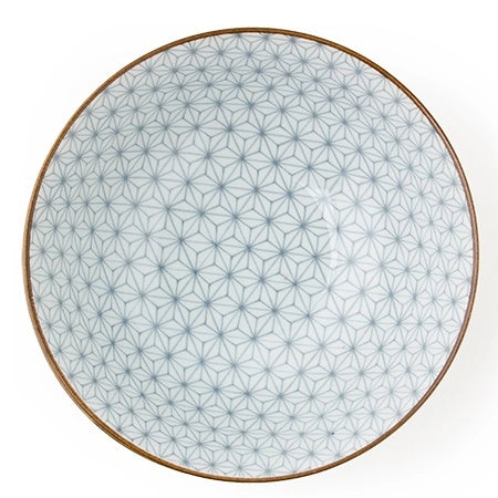 Miya Asanoha Colors 7.75" Bowl – Gray